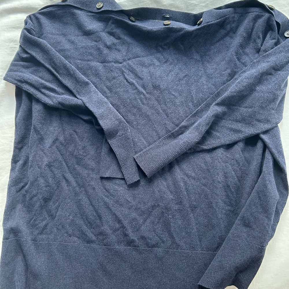 J.crew button neckline sweater